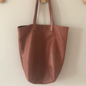 Real Leather large Baggu bag
